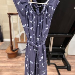 Lauren Conrad Purple Floral Dress, Size M